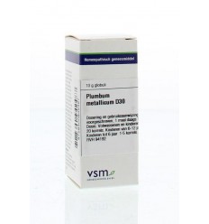 VSM Plumbum metallicum D30 10 gram globuli
