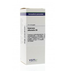 Artikel 4 enkelvoudig VSM Valeriana officinalis D6 20 ml kopen