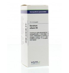 VSM Veratrum album D6 20 ml druppels