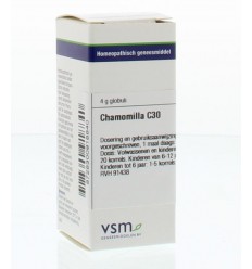 Artikel 4 enkelvoudig VSM Chamomilla C30 4 gram kopen
