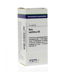 VSM Apis mellifica D6 10 gram globuli