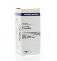 Artikel 4 enkelvoudig VSM Cimicifuga racemosa D6 200 tabletten