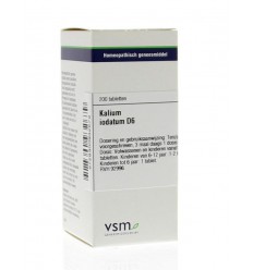 Artikel 4 enkelvoudig VSM Kalium iodatum D6 200 tabletten kopen