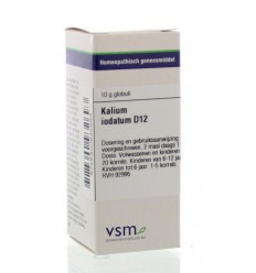 VSM Kalium iodatum D12 10 gram globuli