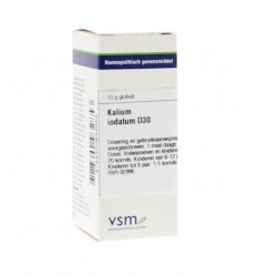 VSM Kalium iodatum D30 10 gram globuli