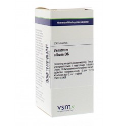 Artikel 4 enkelvoudig VSM Veratrum album D6 200 tabletten kopen