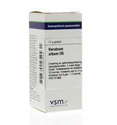 VSM Veratrum album D6 10 gram globuli
