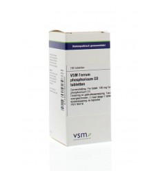 Artikel 4 enkelvoudig VSM Ferrum phosphoricum D3 200 tabletten