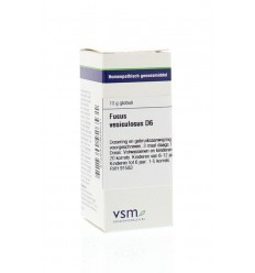 VSM Fucus vesiculosus D6 10 gram globuli