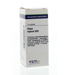 VSM Ribes nigrum D30 10 gram globuli