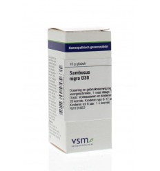 Artikel 4 enkelvoudig VSM Sambucus nigra D30 10 gram kopen