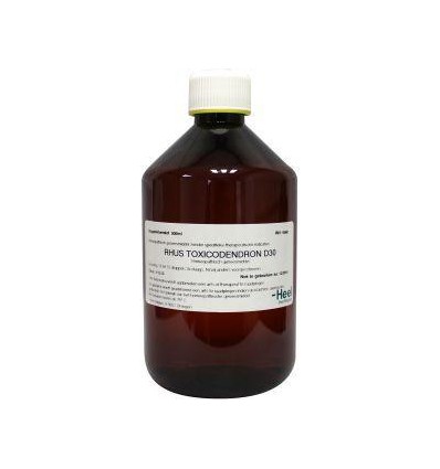 Homeoden Heel Rhus toxicodendron D30 500 ml