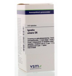Artikel 4 enkelvoudig VSM Ignatia amara D6 200 tabletten kopen