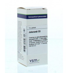 VSM Jaborandi D3 10 gram globuli