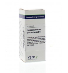 VSM Harpagophytum procumbens D4 10 gram globuli