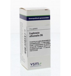 VSM Euphrasia officinalis D6 10 gram globuli