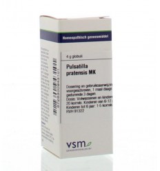 VSM Pulsatilla pratensis MK 4 gram globuli