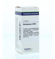 VSM Belladonna C200 4 gram globuli
