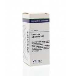 VSM Euphrasia officinalis 30K 4 gram globuli