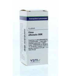 VSM China officinalis 200K 4 gram globuli