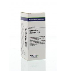 VSM Lycopodium clavatum C200 4 gram globuli