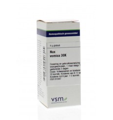 Artikel 4 enkelvoudig VSM Nux vomica 30K 4 gram kopen
