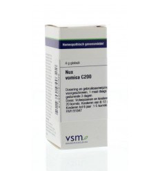 Artikel 4 enkelvoudig VSM Nux vomica C200 4 gram kopen