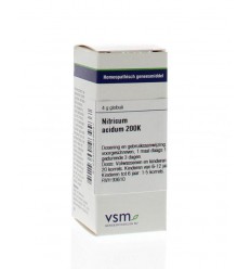 VSM Nitricum acidum 200K 4 gram globuli