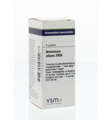 VSM Arsenicum album 200K 4 gram globuli