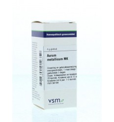 VSM Aurum metallicum MK 4 gram globuli