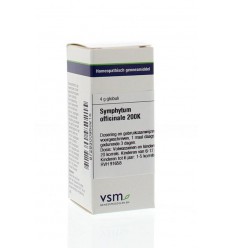VSM Symphytum officinale 200K 4 gram globuli