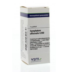 VSM Symphytum officinale C200 4 gram globuli