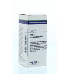 VSM Thuja occidentalis MK 4 gram globuli