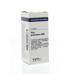 VSM Ruta graveolens 200K 4 gram globuli