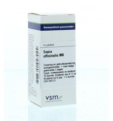 VSM Sepia officinalis MK 4 gram globuli