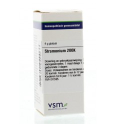 Artikel 4 enkelvoudig VSM Stramonium 200K 4 gram kopen