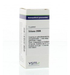 VSM Silicea 200K 4 gram globuli