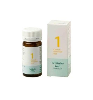 Pfluger Calcium fluoratum 1 D12 Schussler 100 tabletten