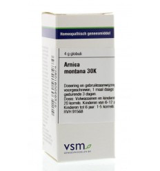 Artikel 4 enkelvoudig VSM Arnica montana 30K 4 gram kopen