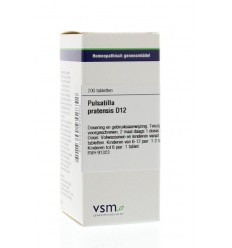 VSM Pulsatilla pratensis D12 200 tabletten