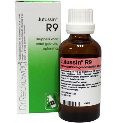 Dr Reckeweg Jutussin druppels R9 50 ml