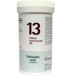 Pfluger Kalium arsenicosum 13 D6 Schussler 400 tabletten
