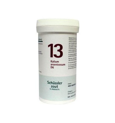 Pfluger Kalium arsenicosum 13 D6 Schussler 400 tabletten
