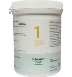 Pfluger Calcium fluoratum 1 D12 Schussler 1000 tabletten