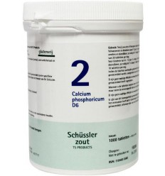 Pfluger Calcium phosphoricum 2 D6 Schussler 1000 tabletten