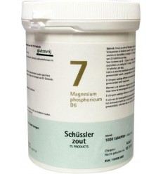 Pfluger Magnesium phosphoricum 7 D6 Schussler 1000 tabletten