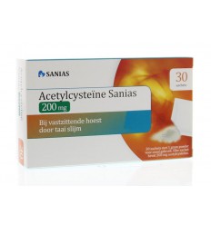Hoest Sanias Acetylcysteine 200 mg 30 sachets kopen