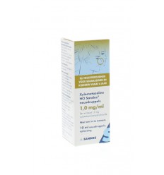 Neus Keel Luchtwegen Sandoz Xylometazoline 1 mg/ml druppels 10
