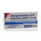 Healthypharm Cetirizine diHCl 10 mg 10 tabletten