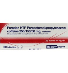 Healthypharm Paradon blister 2 x 10 20 tabletten